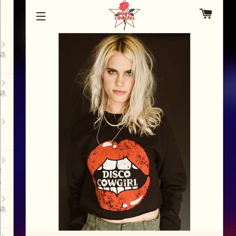 Disco Cowgirl Pullover